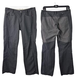 Patagonia Gray Cargo Hiking Mid Ride Pants Women's 8 30 x 31